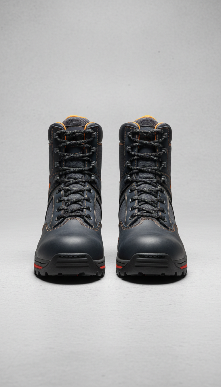 Responder tactical boots with slip-resistant sole